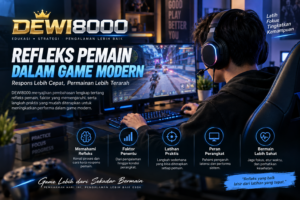 DEWI8000: Refleks Pemain dalam Game Modern